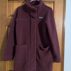 Columbia Women's Deep Purple Teddy Jacket